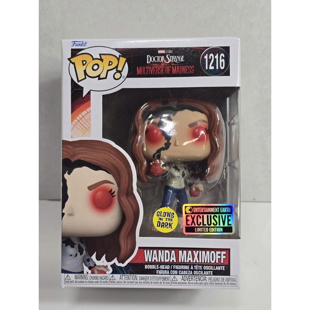 Funko Pop Multiverse of Madness Wanda Maximoff Figure  EE Exclusive